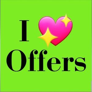 “I love ❤️ offers”